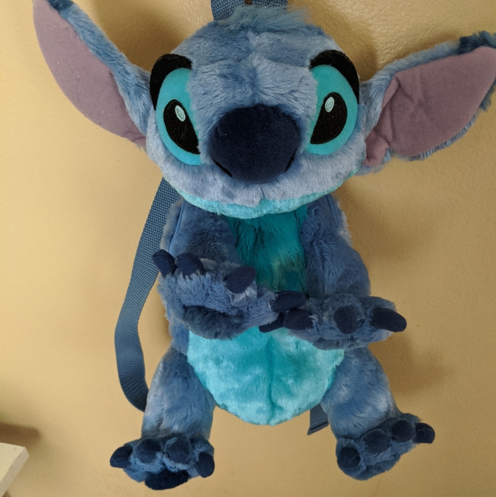 Disney world Disneyland Stitch plush backpack